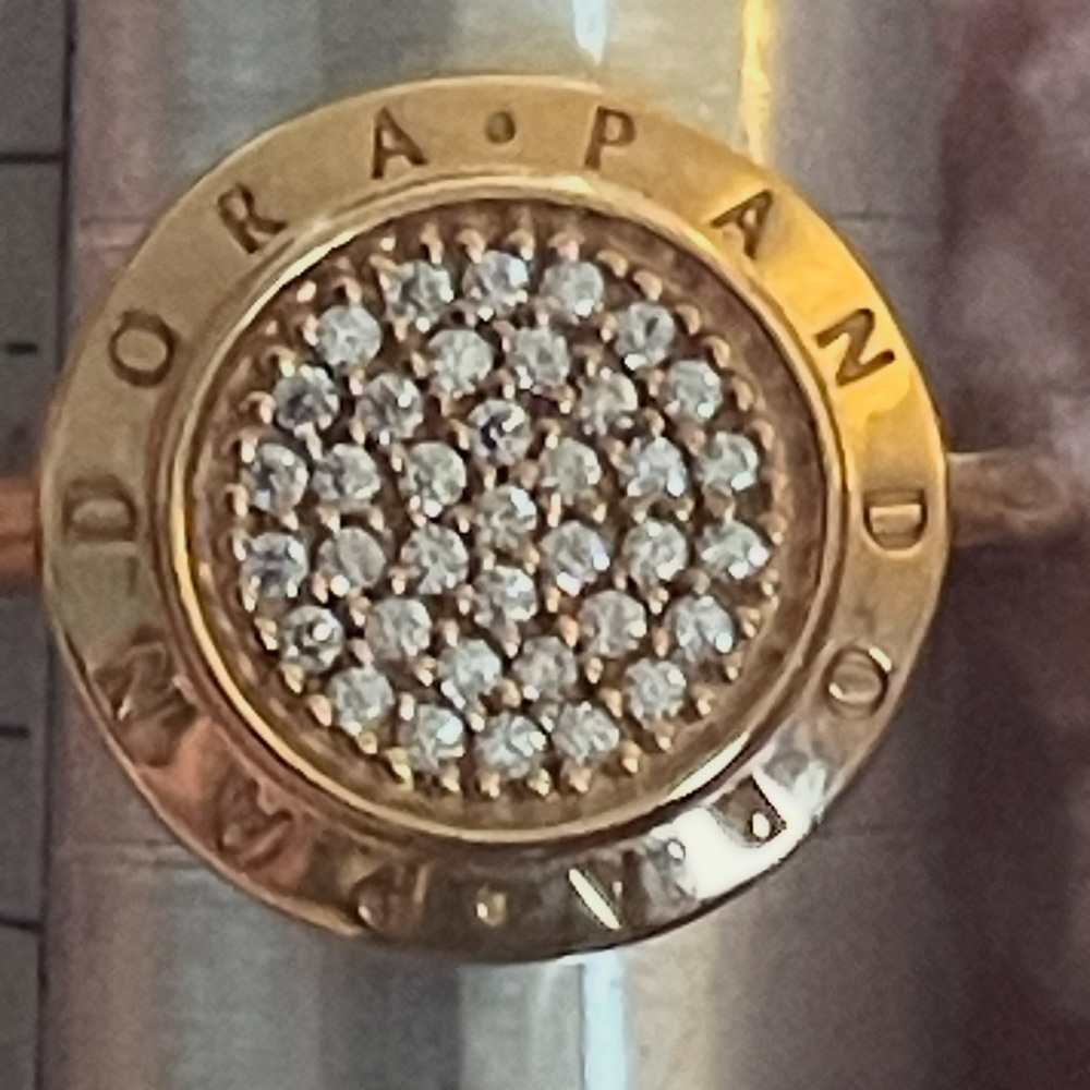 AUTHENTIC NEW PANDORA ROSE GOLD SIGNATURE RING - Picture 2 of 5